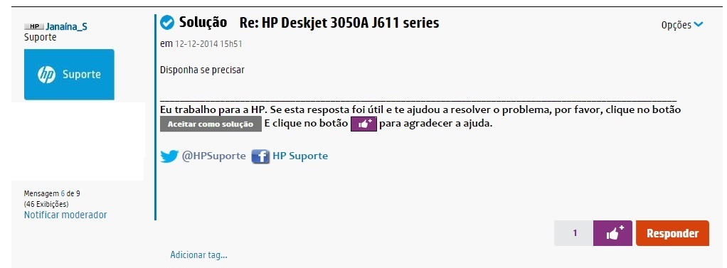 Hp deskjet 3050a driver windows 7