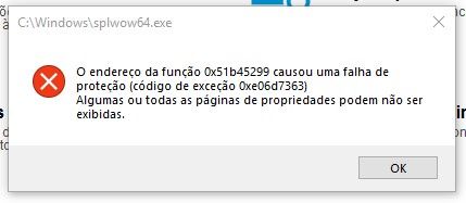 Solucionado: Erro Exception 0xe06d7363 - Comunidade De Suporte HP - 751826