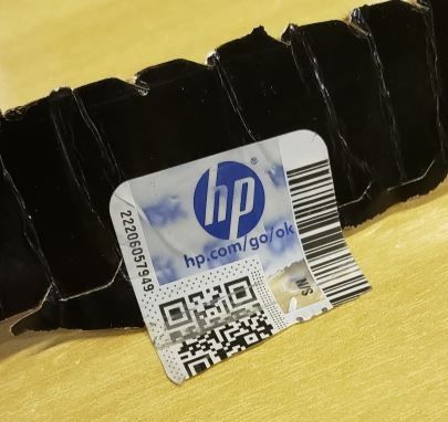 APP da HP atestou como Genuíno pelo QR Code.