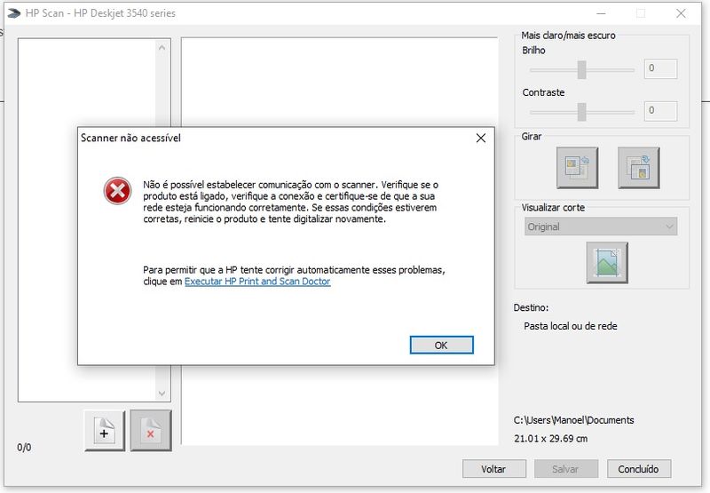 HP 3546 - Mensagem de Erro para Digitalizacao.jpg